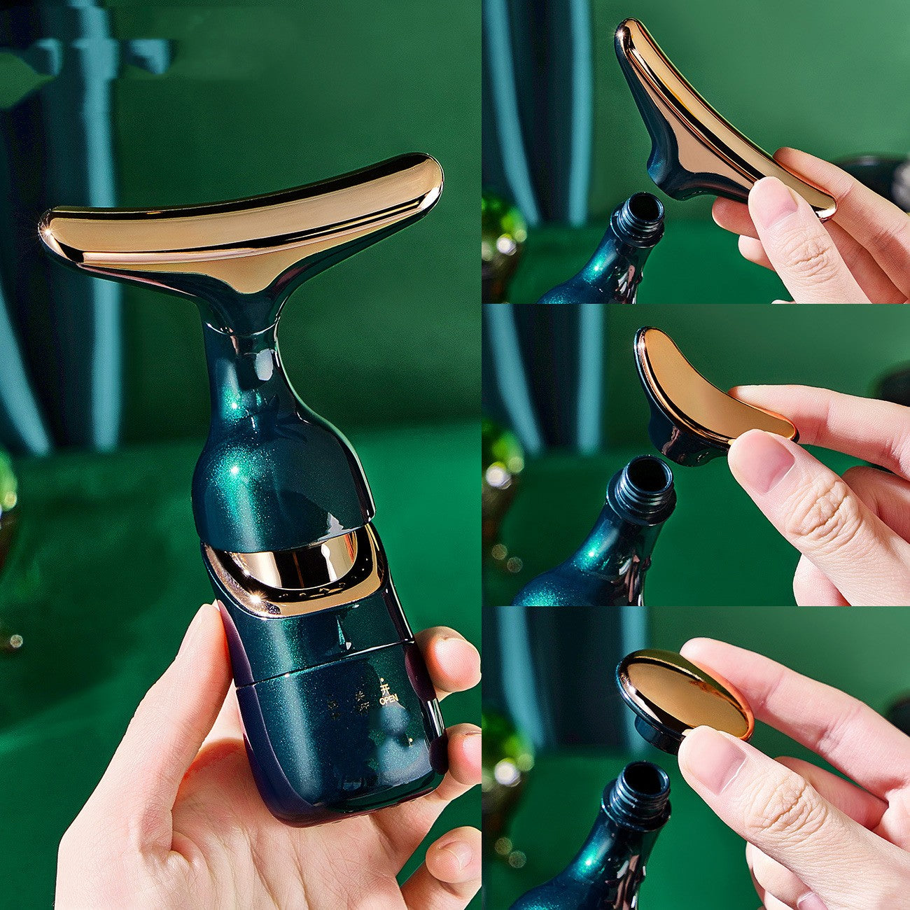 Massaggiatore facciale multifunzione